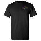 Black Tie-Dye Classic Litton Logo T-Shirt