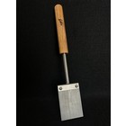 2" X 3" Flat Graphite Paddle with Short Wood Handle