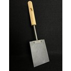 3" X 4" Flat Graphite Paddle with 7" Wooden Handle