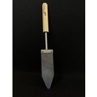 2" X 6" Pointed Graphite Paddle with 7" Wood Handle