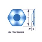 Hex Foot Blanks