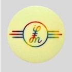 2.5" Glow-In-The Dark Tie Dye Classic Litton Logo Sticker