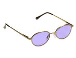 Industrial Metal Gold Frame w/ Side Shields 3.0 (A10208-07)