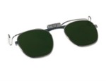 Clip-On Flip-Up Full Eye Glasses, Green Shade #4 (A10212-04)