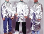 40” Coat made from lightweight, 8 oz. Aluminized Kevlar (A10775-40)