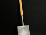 4" X 6" Flat Graphite Paddle with 14" Wooden Handle
