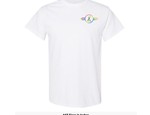 Medium Tie-Dye Classic Litton Logo T-Shirt, White