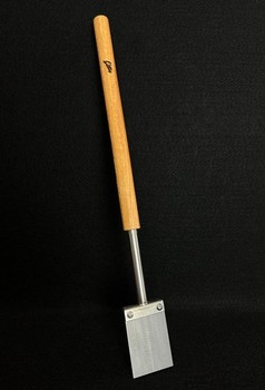 2" X 3" Flat Graphite Paddle with 14" Wooden Handle (A10381-01)
